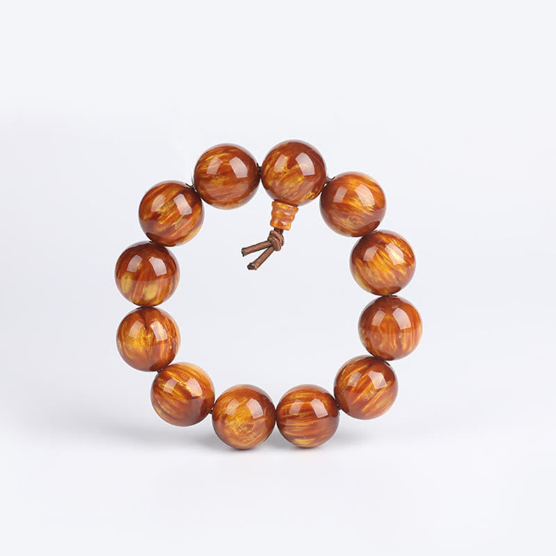 Golden Sea Willow Mala Bracelet — product view 8