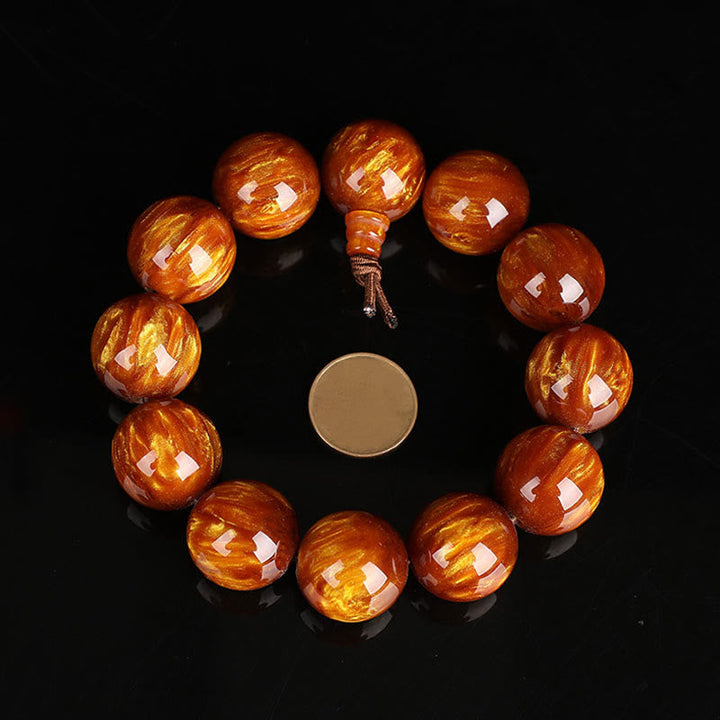 Golden Sea Willow Mala Bracelet — product view 11