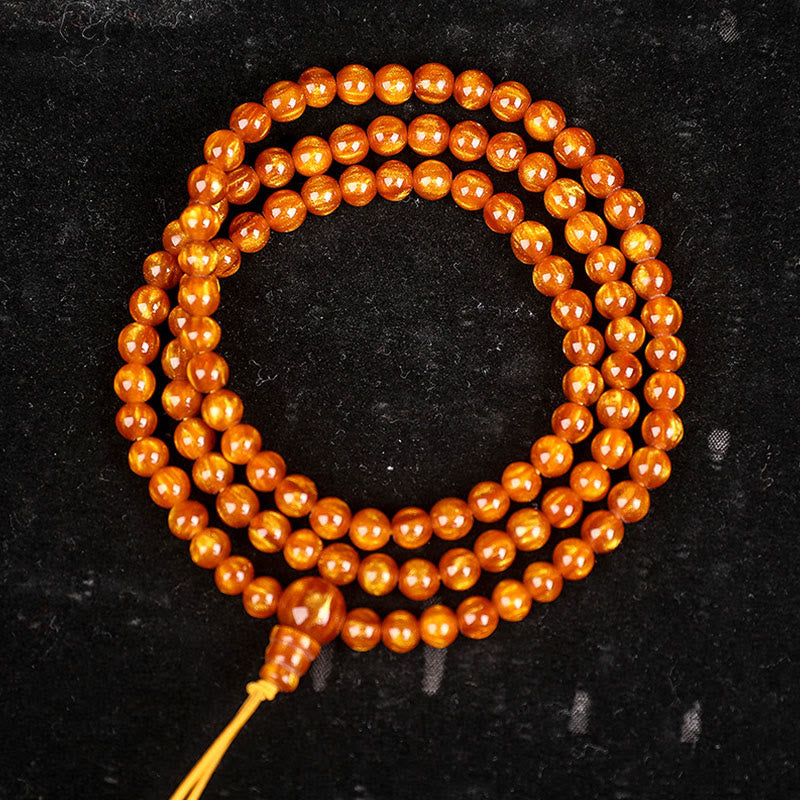 Golden Sea Willow Mala Bracelet — product view 14