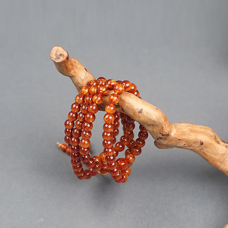 Golden Sea Willow Mala Bracelet — product view 15