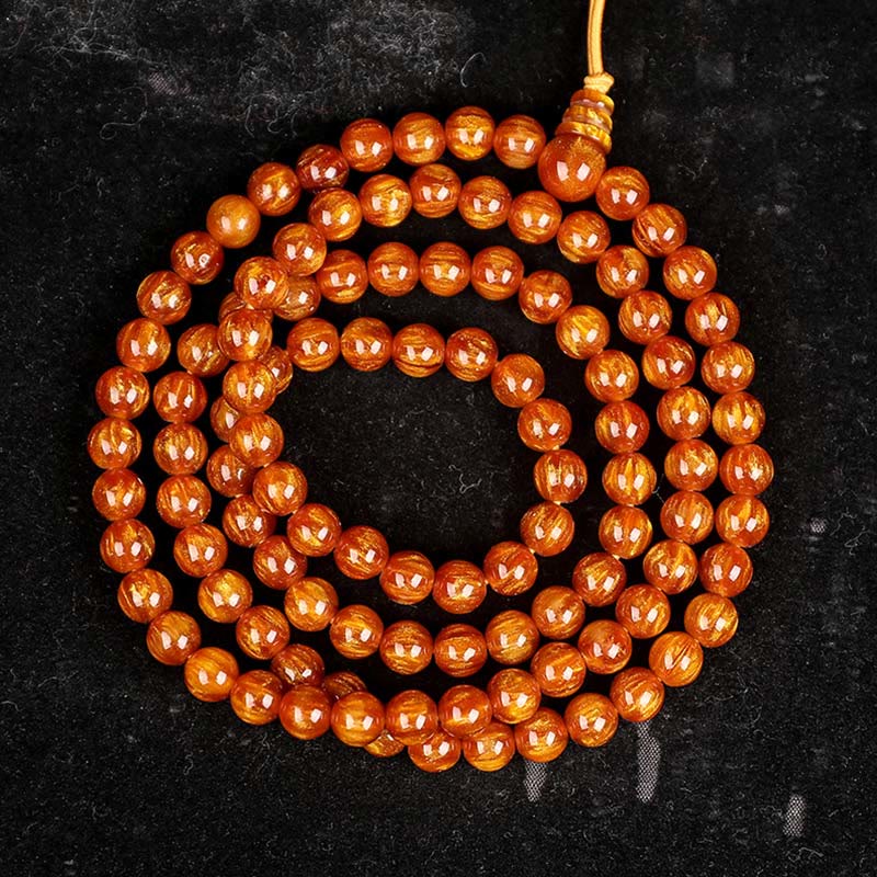 Golden Sea Willow Mala Bracelet — product view 16