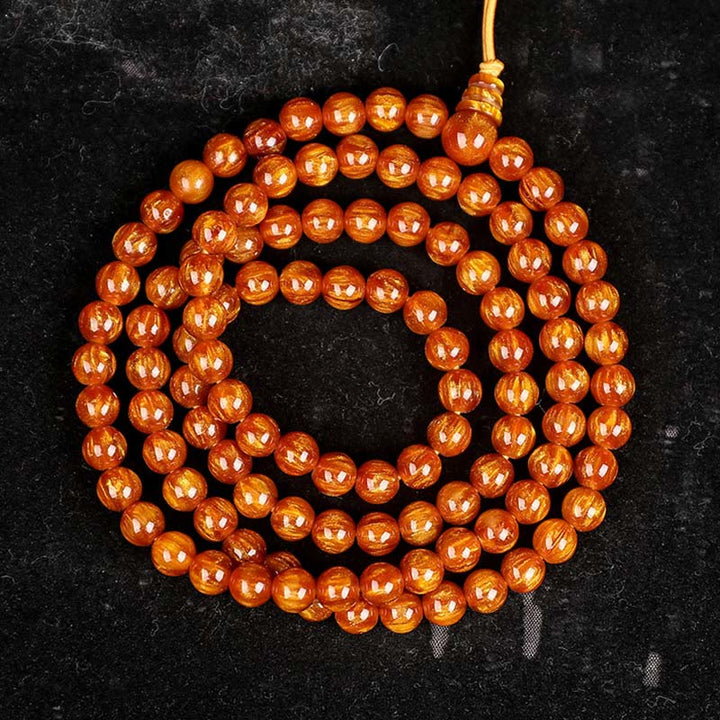 Golden Sea Willow Mala Bracelet — product view 16