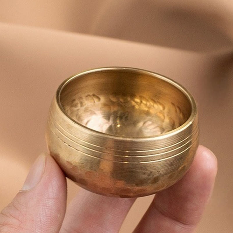 Mini Brass Singing Bowl Set – 1.57 in — product view 4