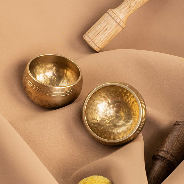 Mini Brass Singing Bowl Set – 1.57 in — product view 8
