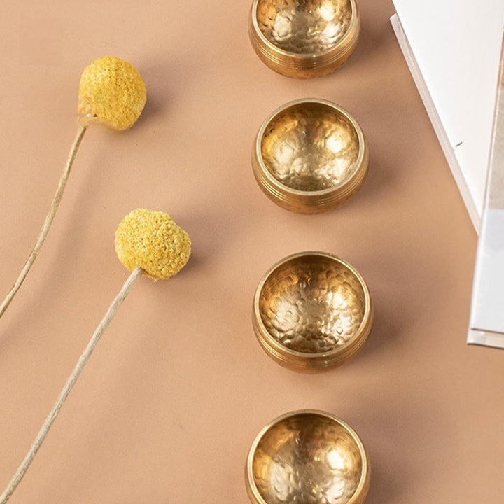 Mini Brass Singing Bowl Set – 1.57 in — product view 12