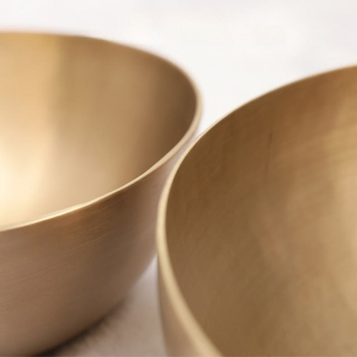 Nepal-Style Golden Copper Singing Bowl Set — product view 18
