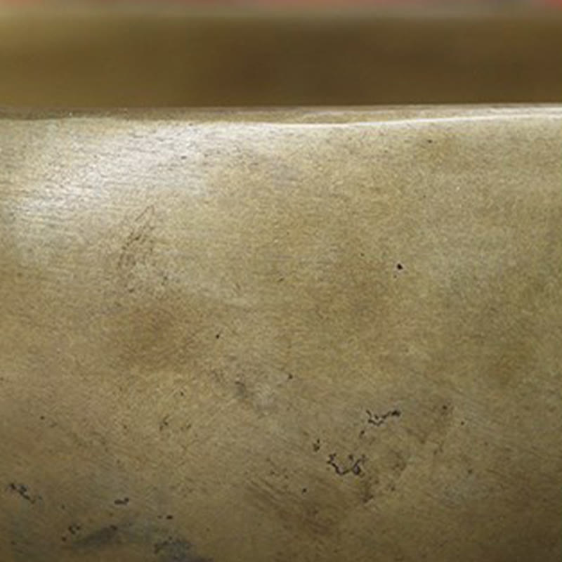 Nepal-Style Simple Golden Copper Singing Bowl Set — product view 22