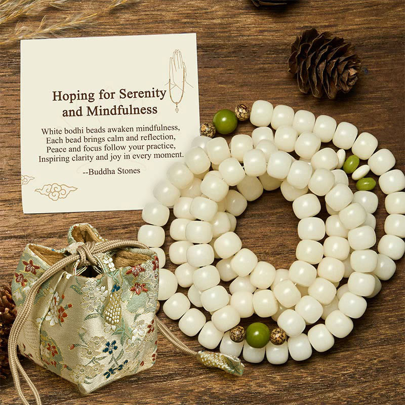 Mindfulness Bodhi Lotus Mala — product view 4