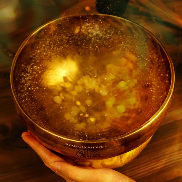 Lunar Rainbow Full Moon Copper Singing Bowl Set — product view 2