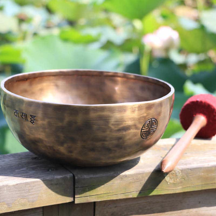 Lunar Rainbow Full Moon Copper Singing Bowl Set — product view 11