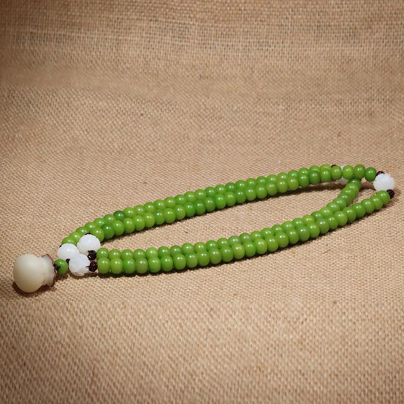 Bodhi Seed 108-Bead Mala Bracelet — product view 3