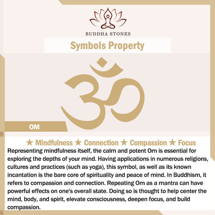 Om Symbol Crystal Singing Bowl — product view 4