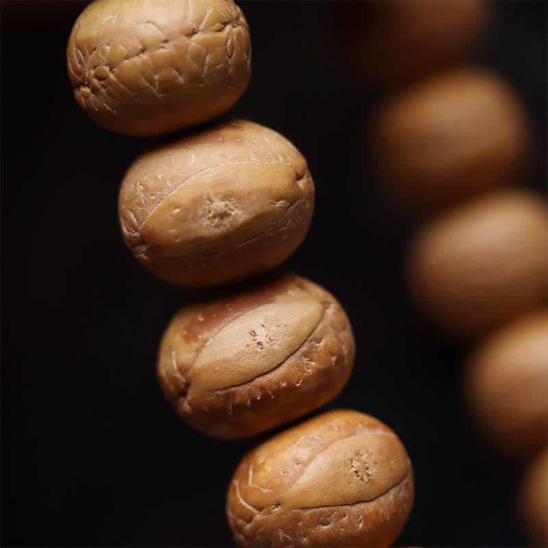 Phoenix Eye Bodhi Tibetan Engraved Wrist Mala — product view 9