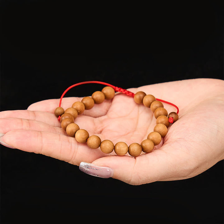 Sandalwood Tibetan Sandalwood Beads Wrist Mala — product view 9