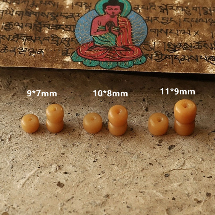 Tibetan Bodhi Seed Bagua Vajra 108-Bead Mala Bracelet — product view 9