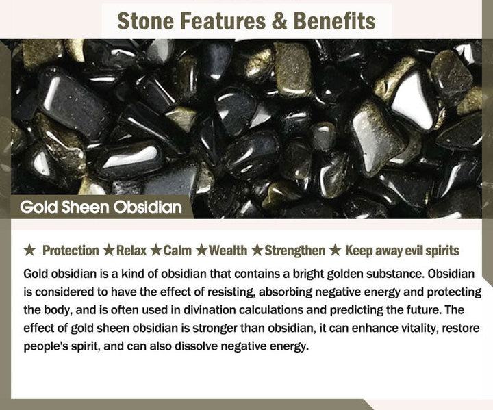 Round open-center obsidian pendant necklace from Tibet Stones