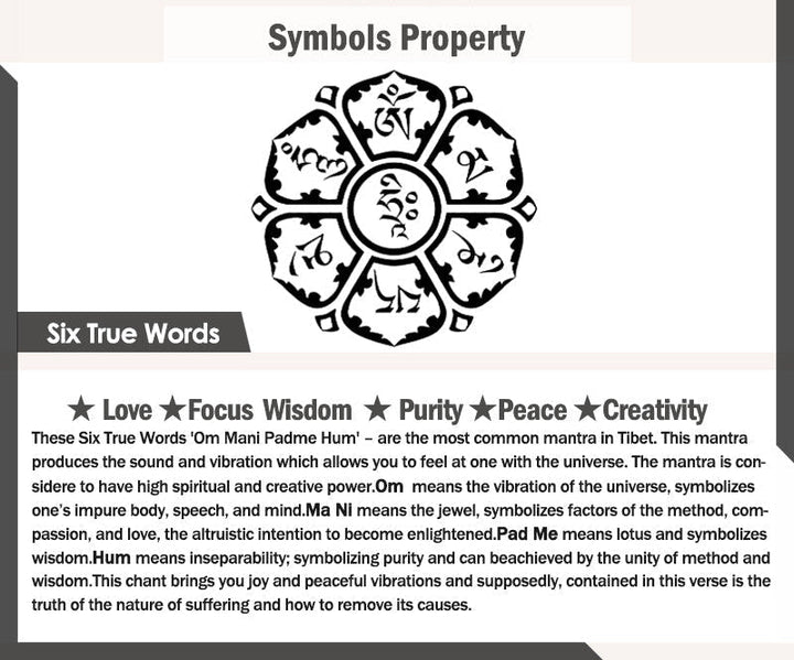 Adjustable Om Mani Padme Hum alloy bracelet — view 7