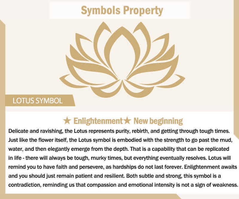 Copper Lotus Floral Open Ring – product view 6