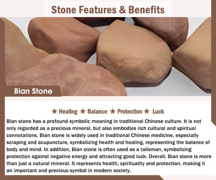Bian Stone 108-Bead Mala Bracelet – product view 6
