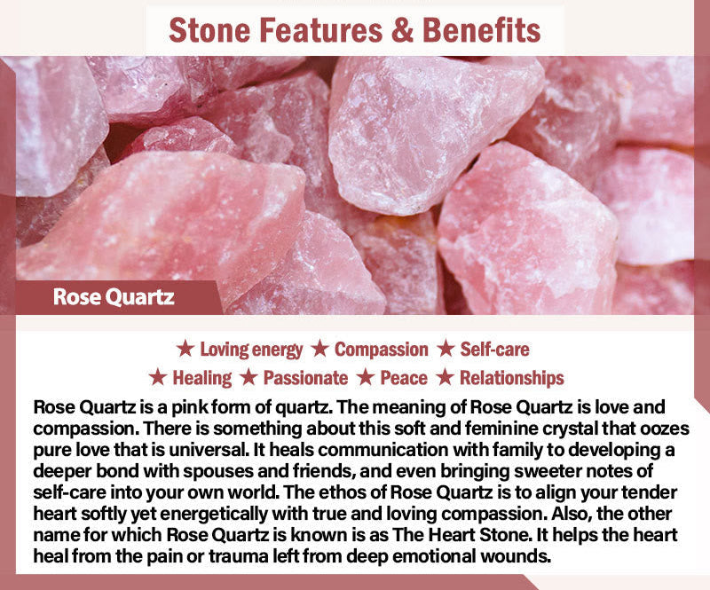 Rose Quartz Lotus 108-Bead Mala Bracelet – product view 8