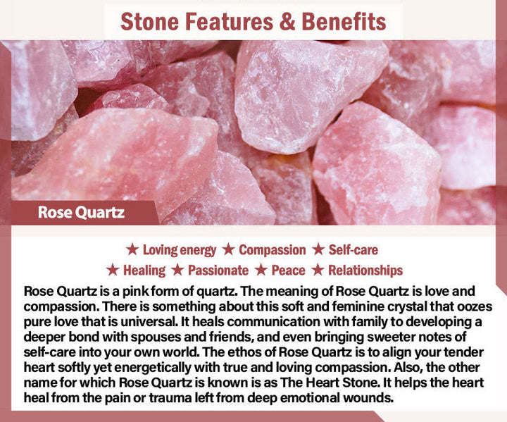 Rose Quartz Lotus 108-Bead Mala Bracelet – product view 8