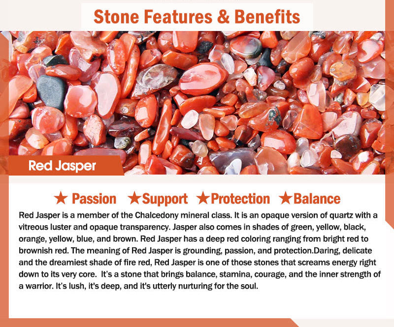 108-Bead Topaz & Jasper Lotus Mala Bracelet – product view 9