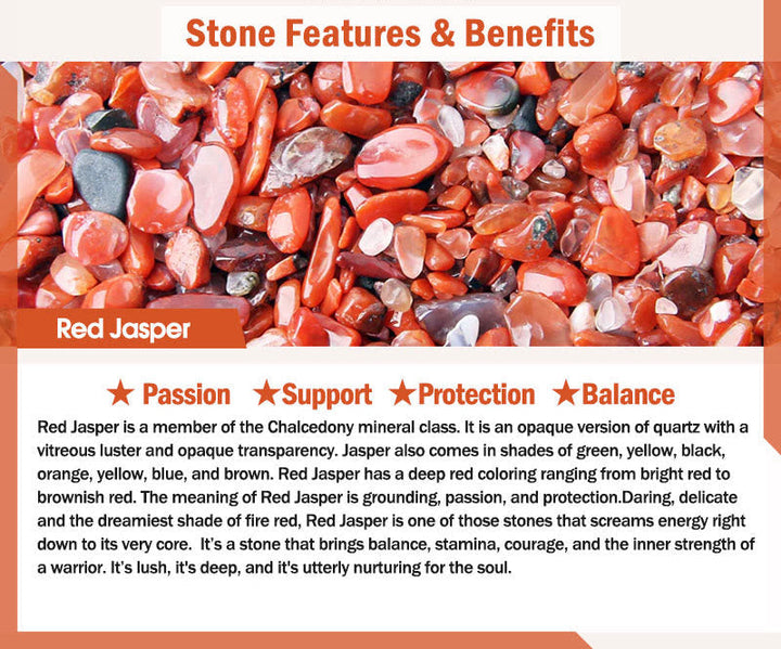 108-Bead Topaz & Jasper Lotus Mala Bracelet – product view 9
