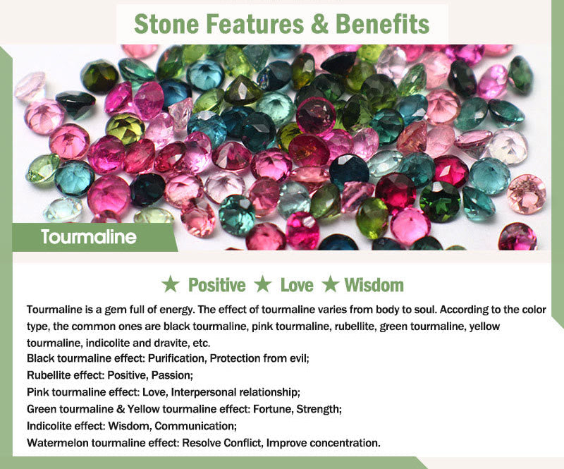 108-Bead Tourmaline Lotus Mala Bracelet – product view 9