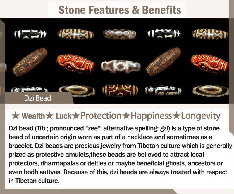 Rotatable Dzi Bead & Dorje Copper Pendant Necklace — view 13