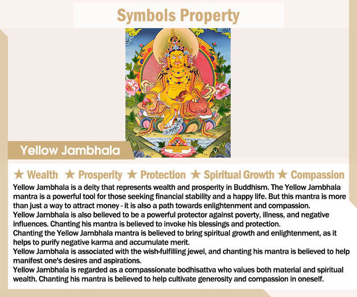 Tibetan silver-plated Jambhala ring — view 6
