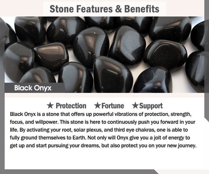 Tibetan black onyx bracelet — view 5