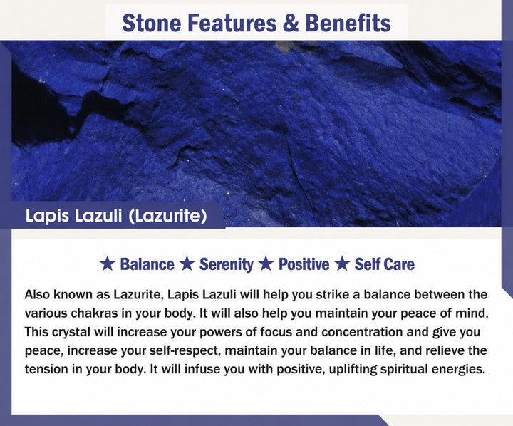Natural lapis lazuli stone and polished silver ring close-up