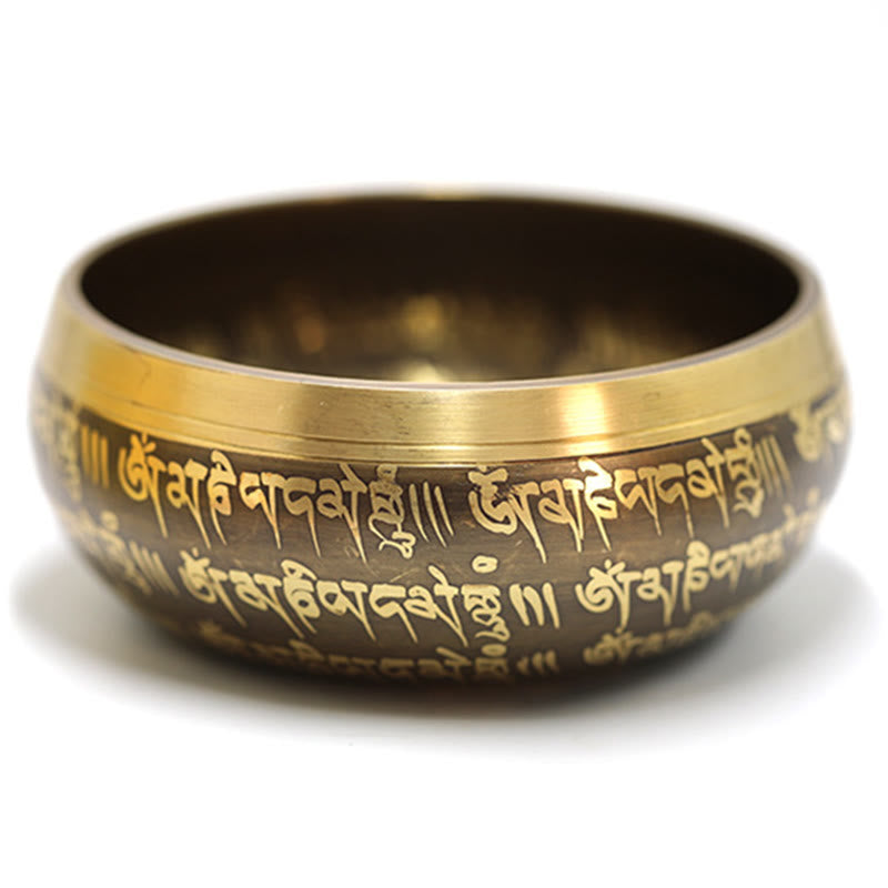 Tibetan Copper Meditation Singing Bowl Set — product view 3