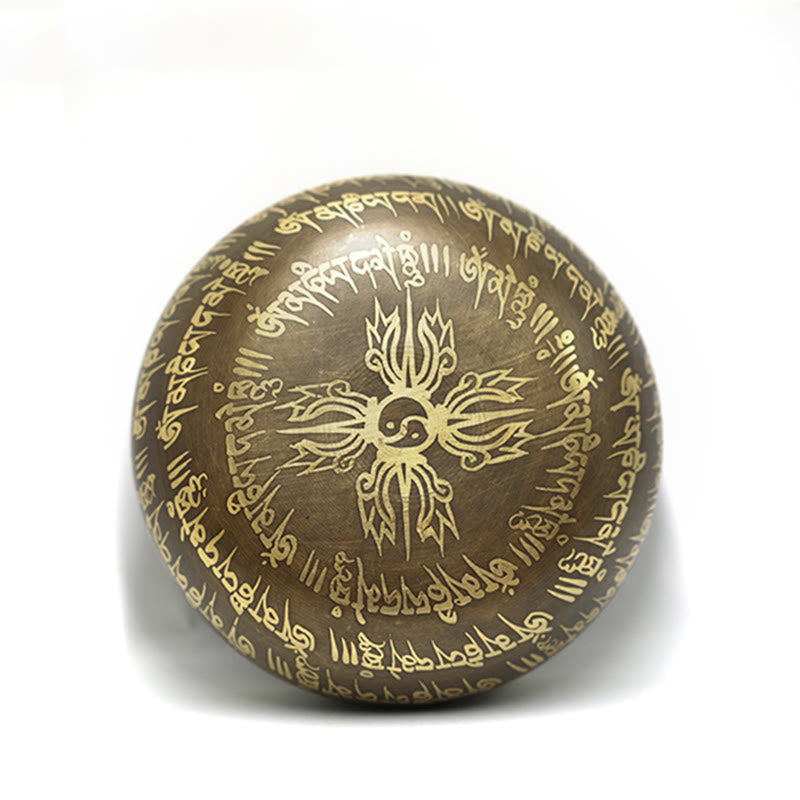 Tibetan Copper Meditation Singing Bowl Set — product view 4
