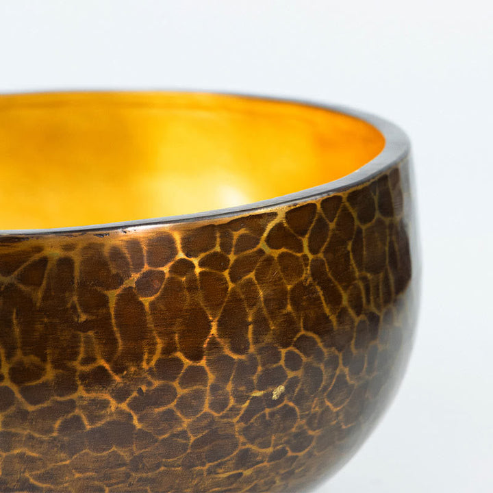 Large Tibetan Copper Singing Bowl Set — product view 9