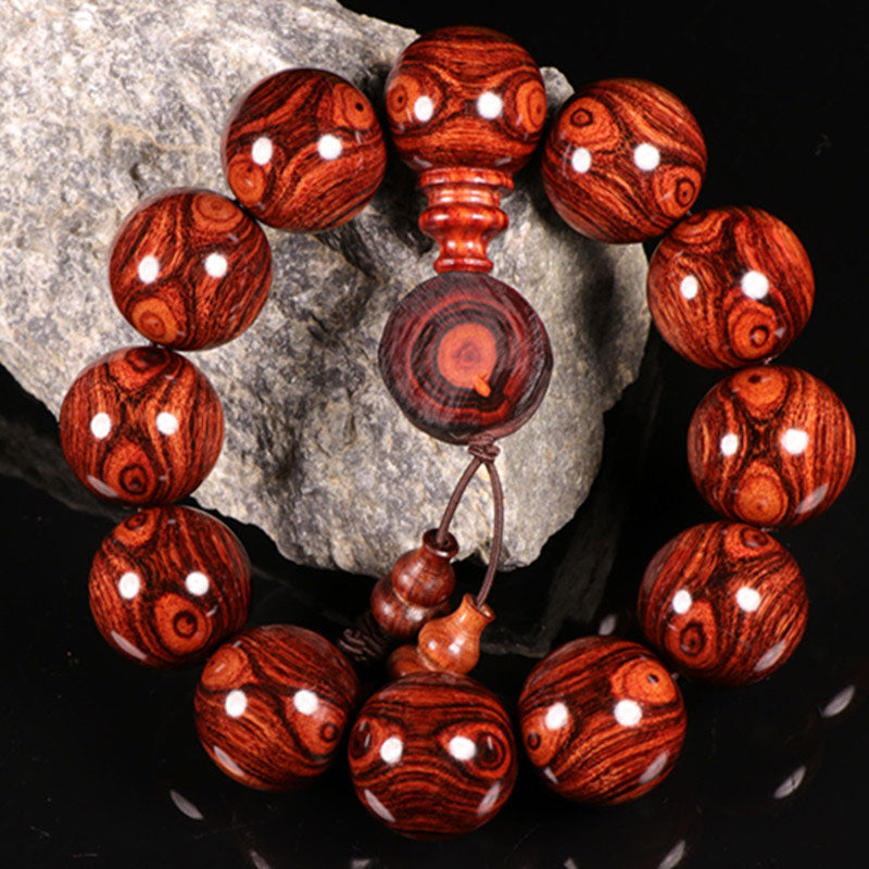 Tibetan Rosewood (Random Type) Mala Bracelet — main product view