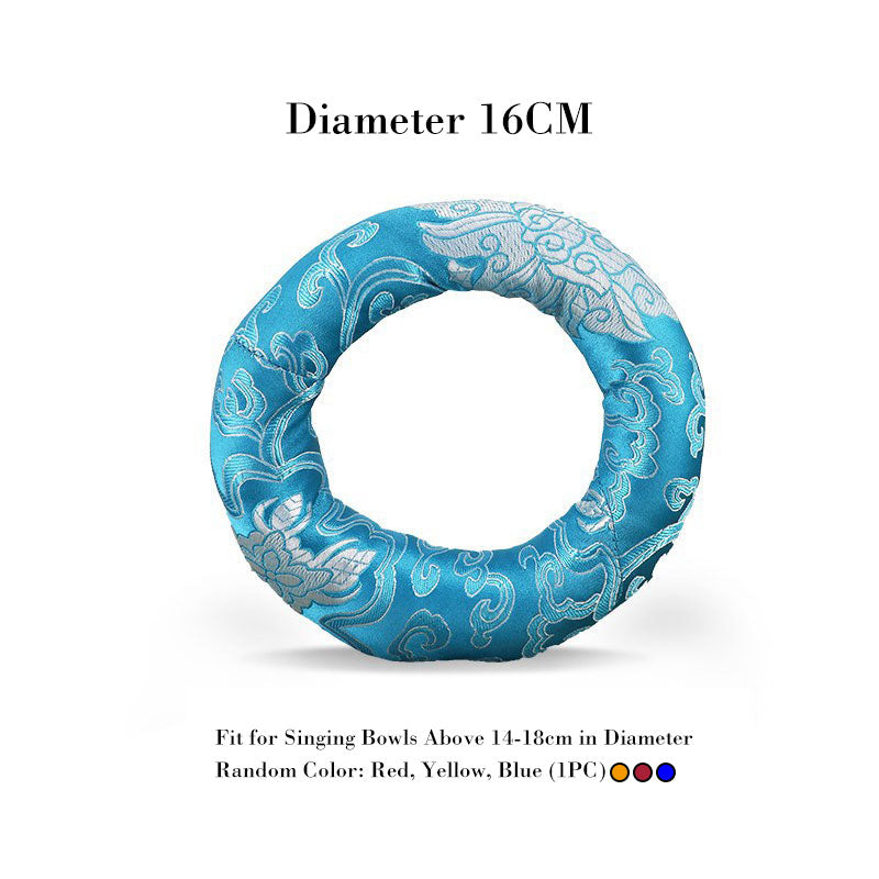 Tibetan Polyester Singing Bowl Cushion — product view 9