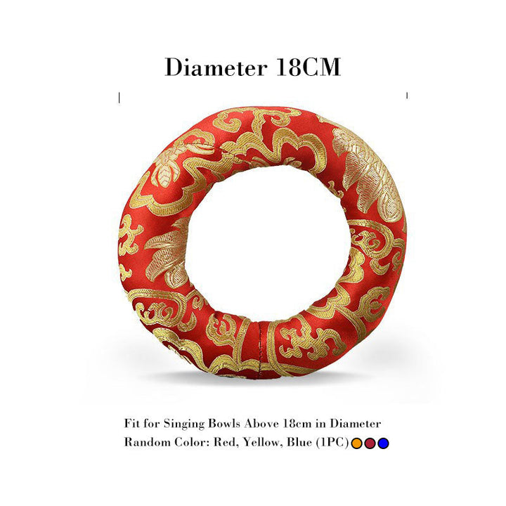 Tibetan Polyester Singing Bowl Cushion — product view 10