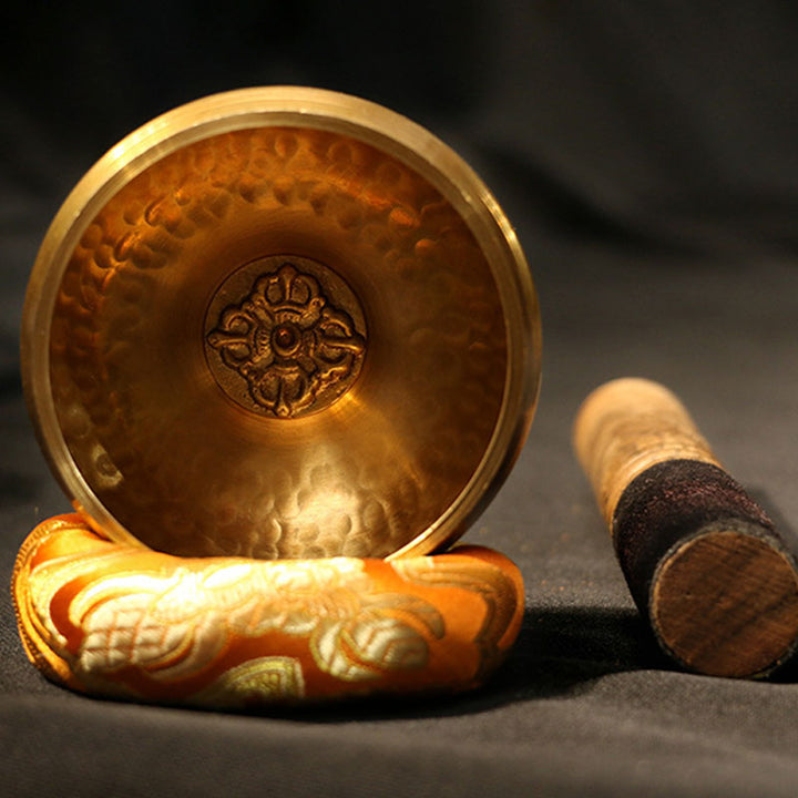 Tibetan Copper Meditation Singing Bowl Set — product view 2