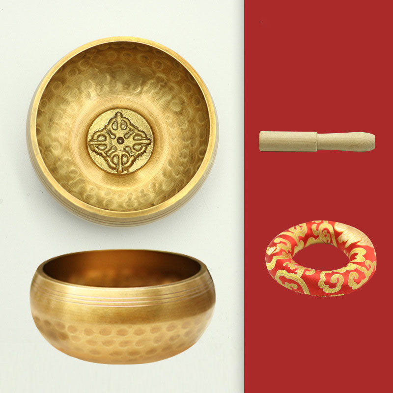 Tibetan Copper Meditation Singing Bowl Set — product view 10