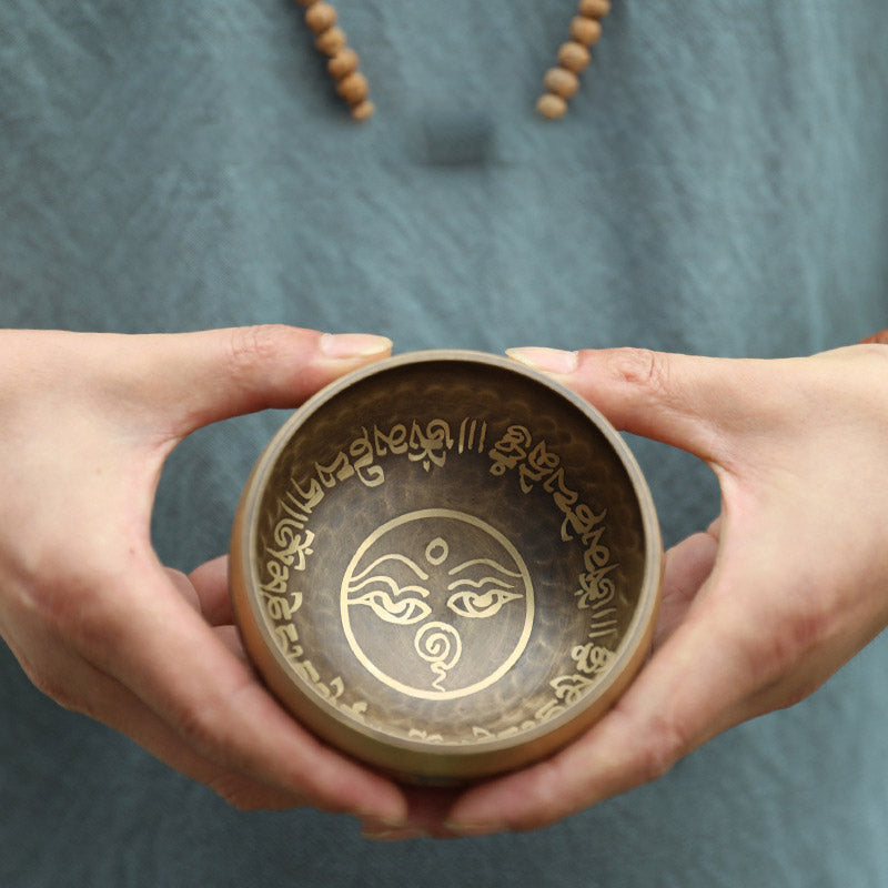 Tibetan Copper Singing Bowl Set — product view 8