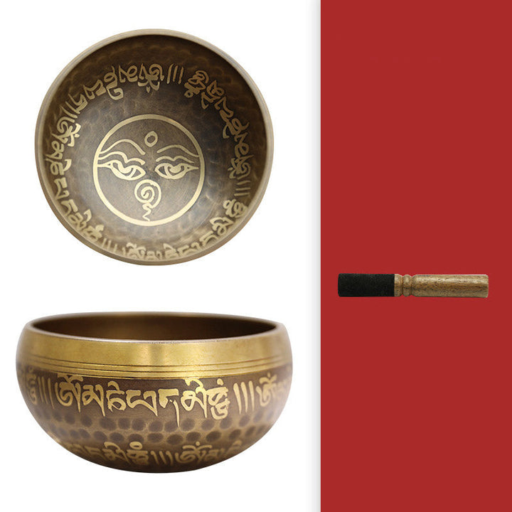Tibetan Copper Singing Bowl Set — product view 11