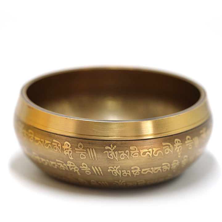 Tibetan Copper Singing Bowl Set — product view 4