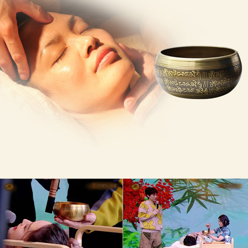 Tibetan Copper Singing Bowl Set — product view 6