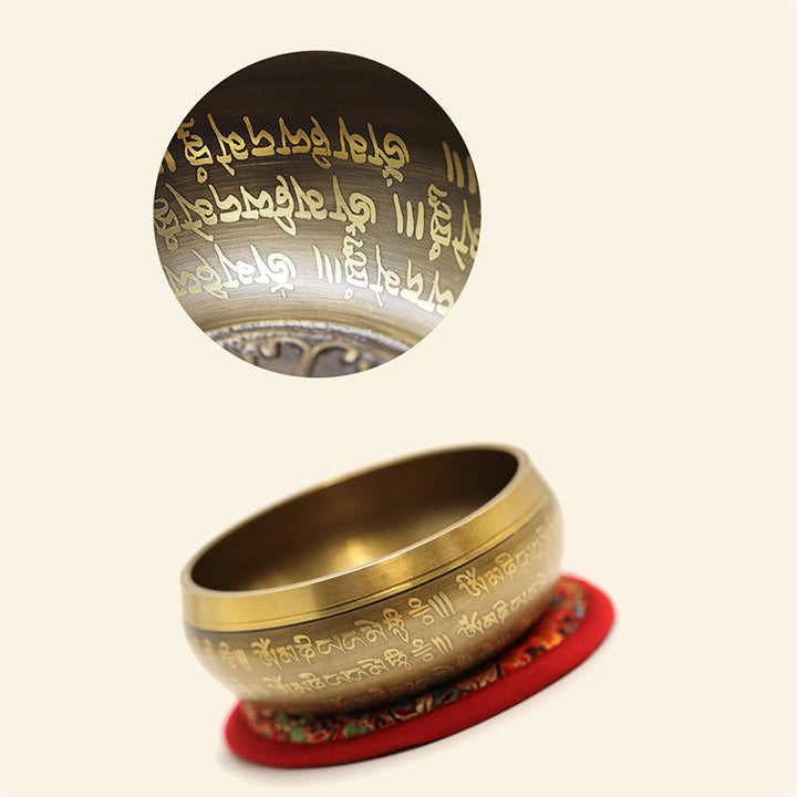 Tibetan Copper Singing Bowl Set — product view 7