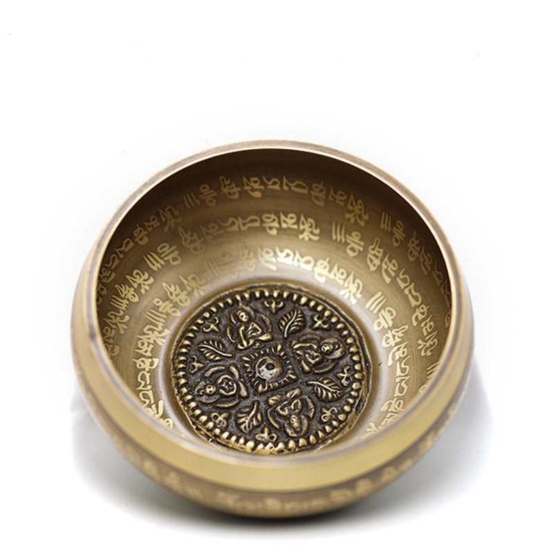 Tibetan Copper Singing Bowl Set — product view 9