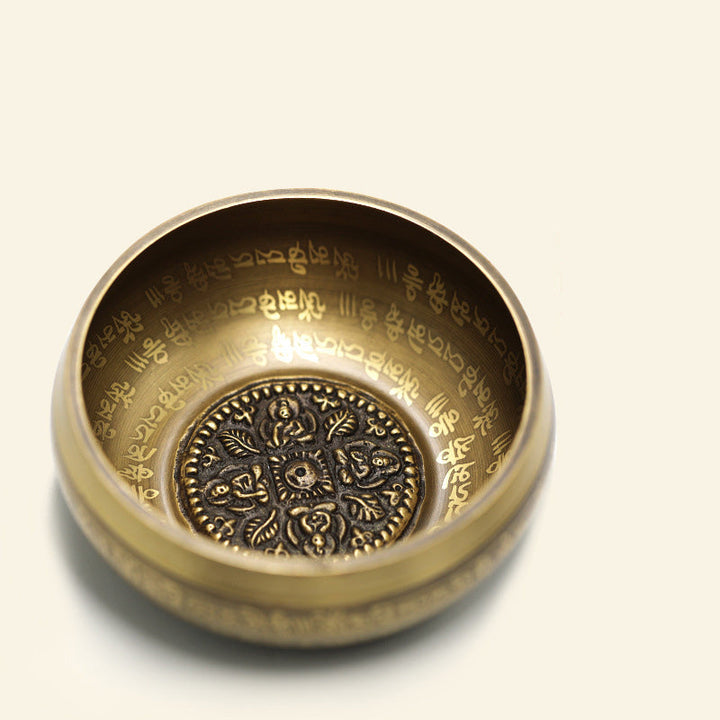 Tibetan Copper Singing Bowl Set — product view 12