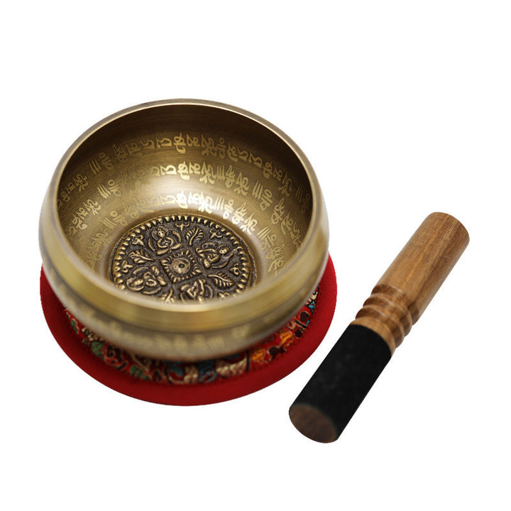 Tibetan Copper Singing Bowl Set — product view 14