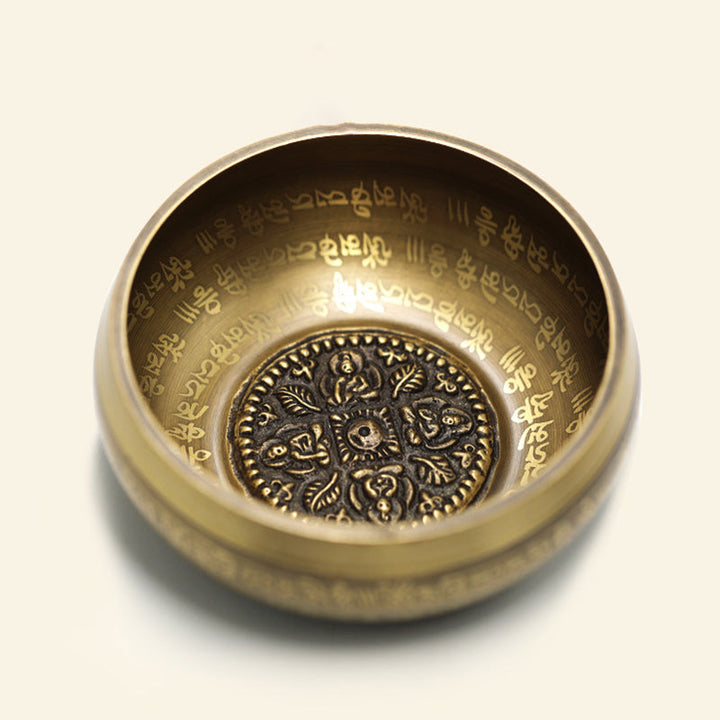 Tibetan Copper Singing Bowl Set — product view 15