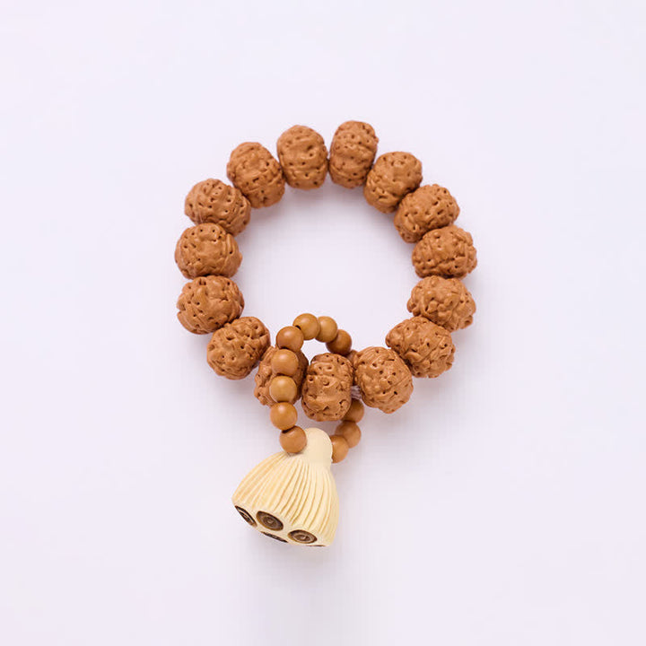 Vajra Seed Lotus Pod Pendant Beads Tactile Meditation Beads — product view 5